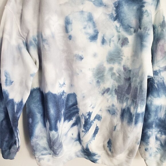 Clouds on High Custom Tie-dye Sweatshirt or Hoodie - Picture 8 of 9